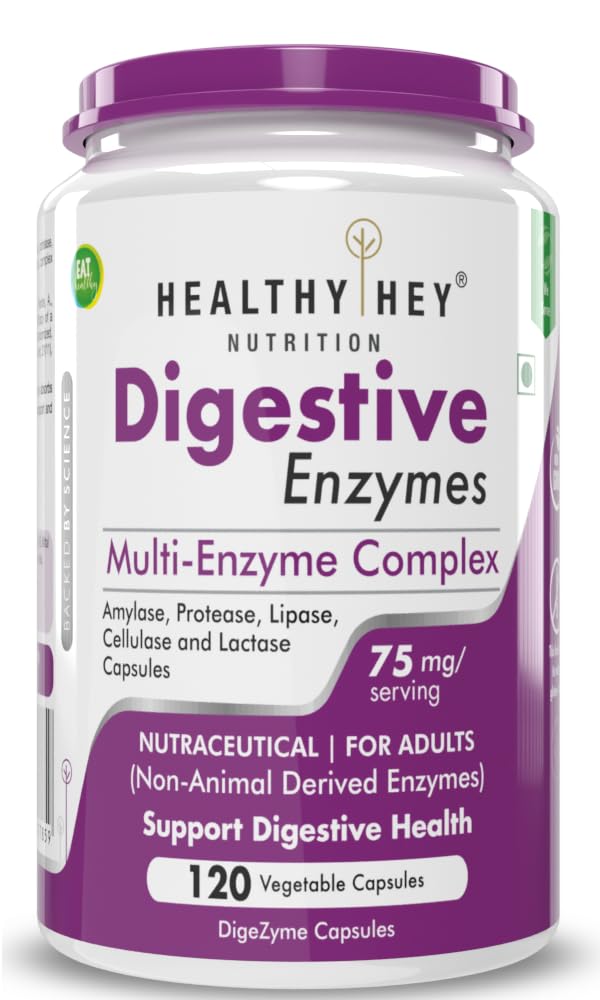 Buy y Hey tion Digestive Enzymes s Amylase, Lipase, Protease, Multi