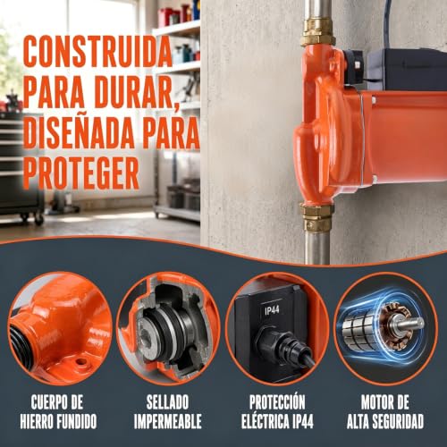 Bomba presurizadora de agua para casa 5 Imagen adicional
