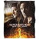 SUPERNATURAL Silky Touch Superweiche Kuscheldecke 152 x 127 cm