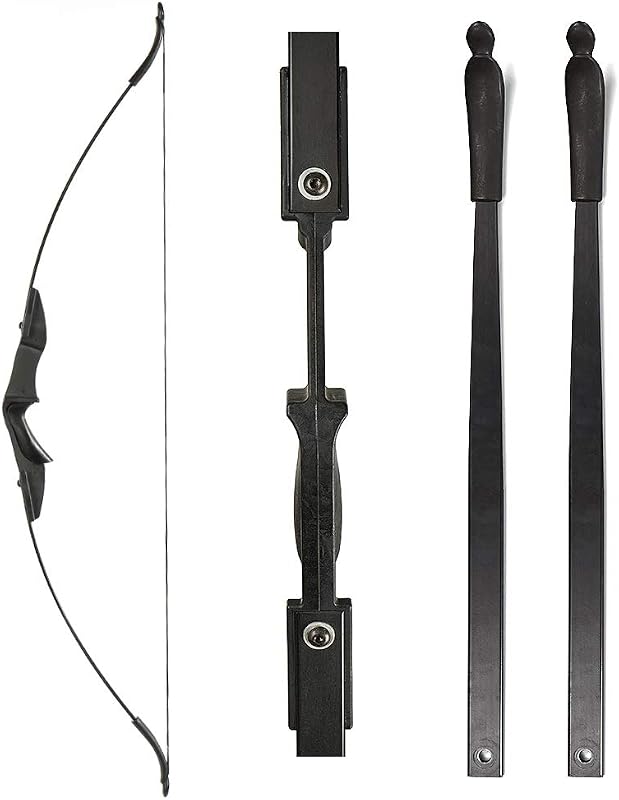 Huntingdoor 145cm Takedown Recurve Íj Dupla Nyílvezető Jobbkezes Balkezes Vadászat Kezdőknek