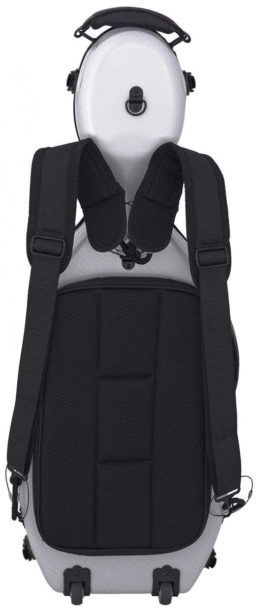 Custodia per Viola Fiberglass 38-43 Ultra Light special argento M-case + borsa musicale
