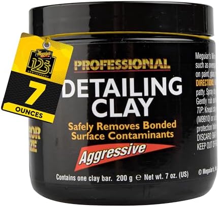 Meguiar's Professional C2100 Professional Detailing Clay Aggressive, 7oz