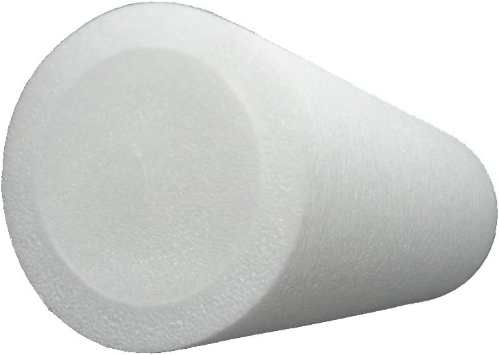 White Foam Roller 6x36 Round