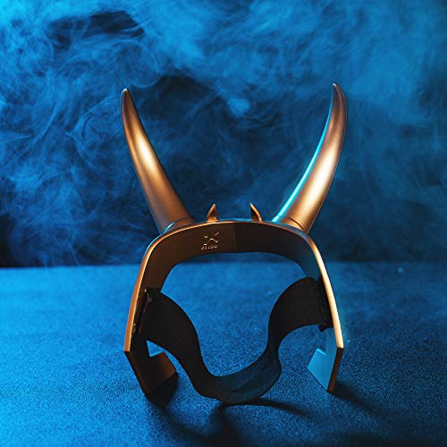 Wellmiller Loki Horn Helmet With Loki Badge Pin For Adult Teens Cosplay Costume Accessories #TOP2