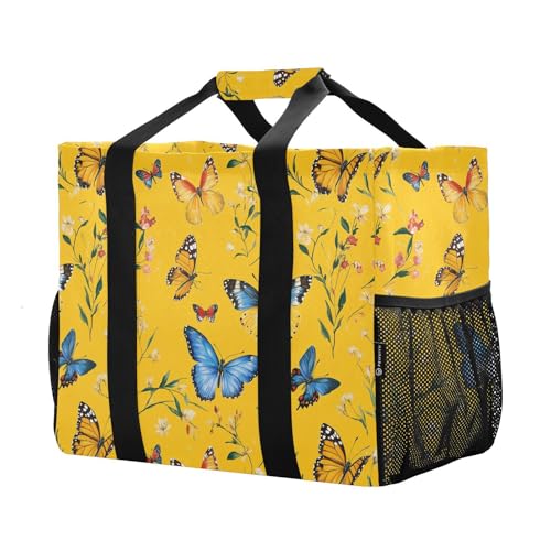 Beach Tote Collapsable Beach Totes Bags With Pockets Canvas Laundry Bag Travel2