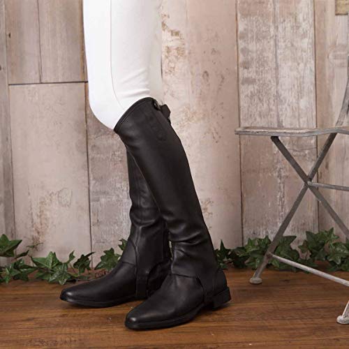 乗馬 チャップス ゲートル BUSSE ソフト ハーフ チャップス 