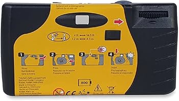 Amazon | Kodak パワーフラッシュ 使い捨てカメラ (39枚露出) 3961315