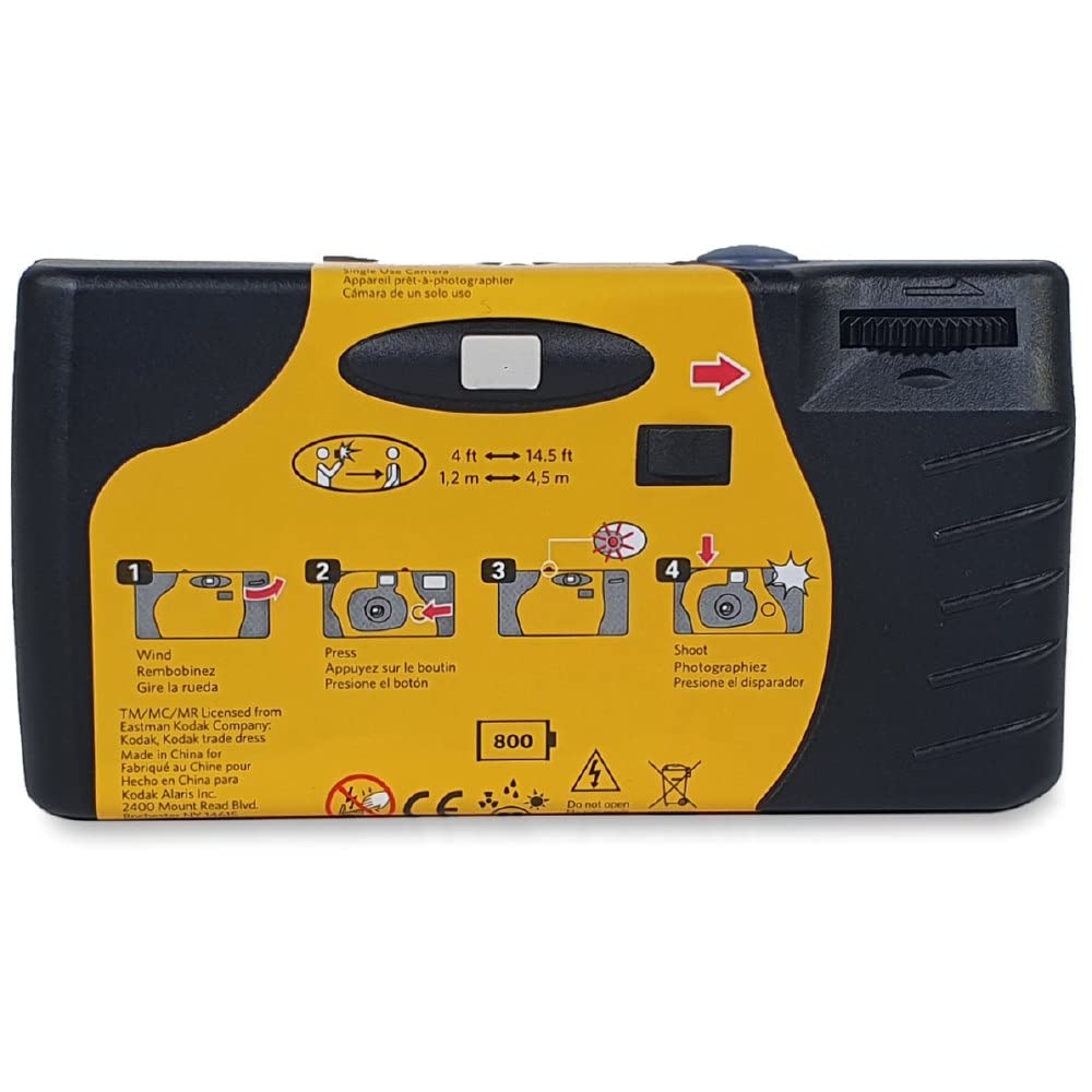 Amazon | Kodak パワーフラッシュ 使い捨てカメラ (39枚露出