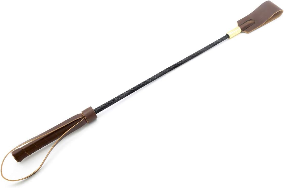 Riding Crop Whips for Horse,Leather Riding Handmade Whip Horse Crop Equestrian Sports Horse Whip Crops