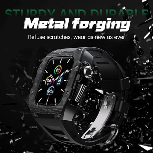Coffret kit modification Apple Watch carbone cadeau homme luxe