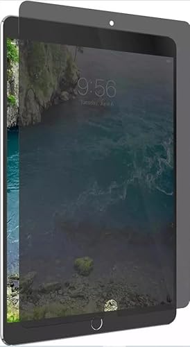 Privacy Tempered Glass Screen Protector iPad 5th/6th 2017/2018 Generation, iPad Air 1, iPad Air 2, iPad Pro 9.7" Glass + easy application, ultra smooth, 3x shatter protection with insatallation frame