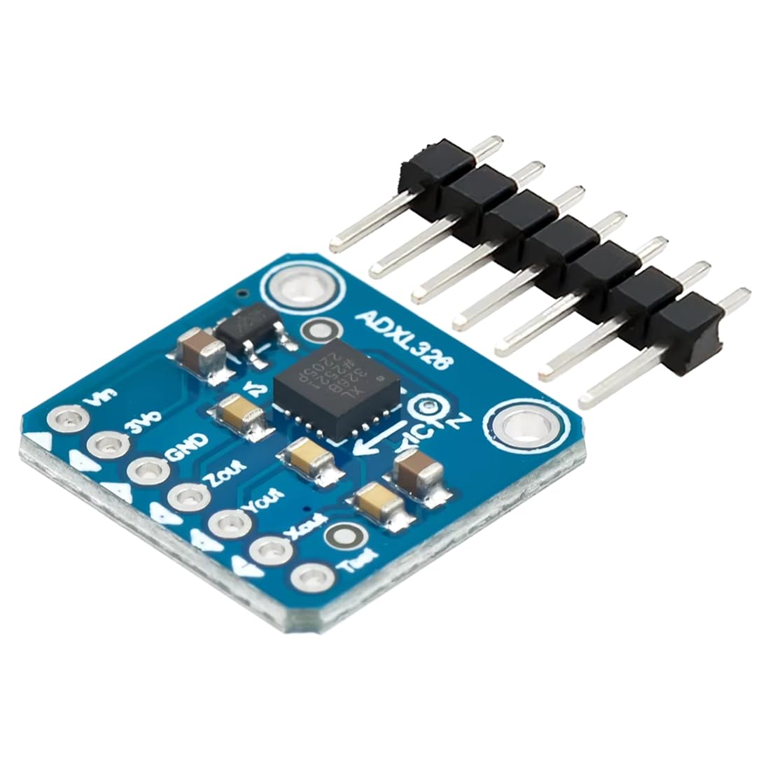 Jnchdghwa Blue 1018 Adxl326-5V Ready Triple- Accelerometer (+-16G Analog Out), Sensor Module For Diy Robotics Motion Detection