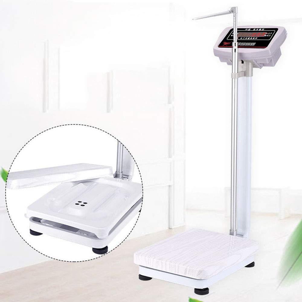 Bilance mediche elettroniche, bilance elettroniche di precisione - bilance per Altezza e Peso, bilance digitali per Medico, aste Pieghevoli per Altezza in Lega di Alluminio, Monitor digitali HD (180