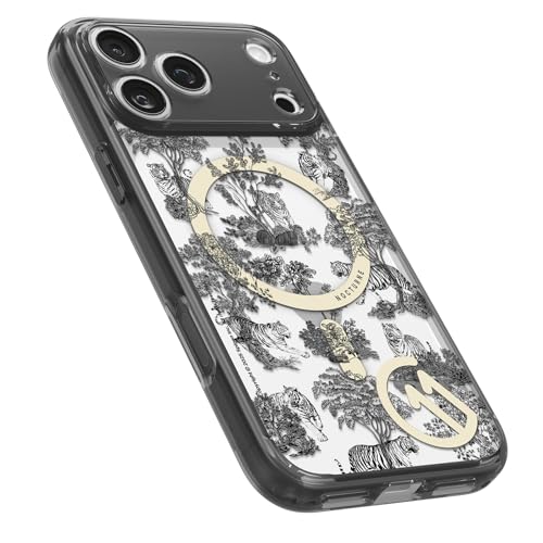 Image of Spigen Ultra Hybrid MagFit Back Cover Case for iPhone 17 Pro Max, c11 Collection, MagSafe Compatible, Camera Control Covered, 3D Effect with Hexa-Layer Print - PC+TPU | Nocturne