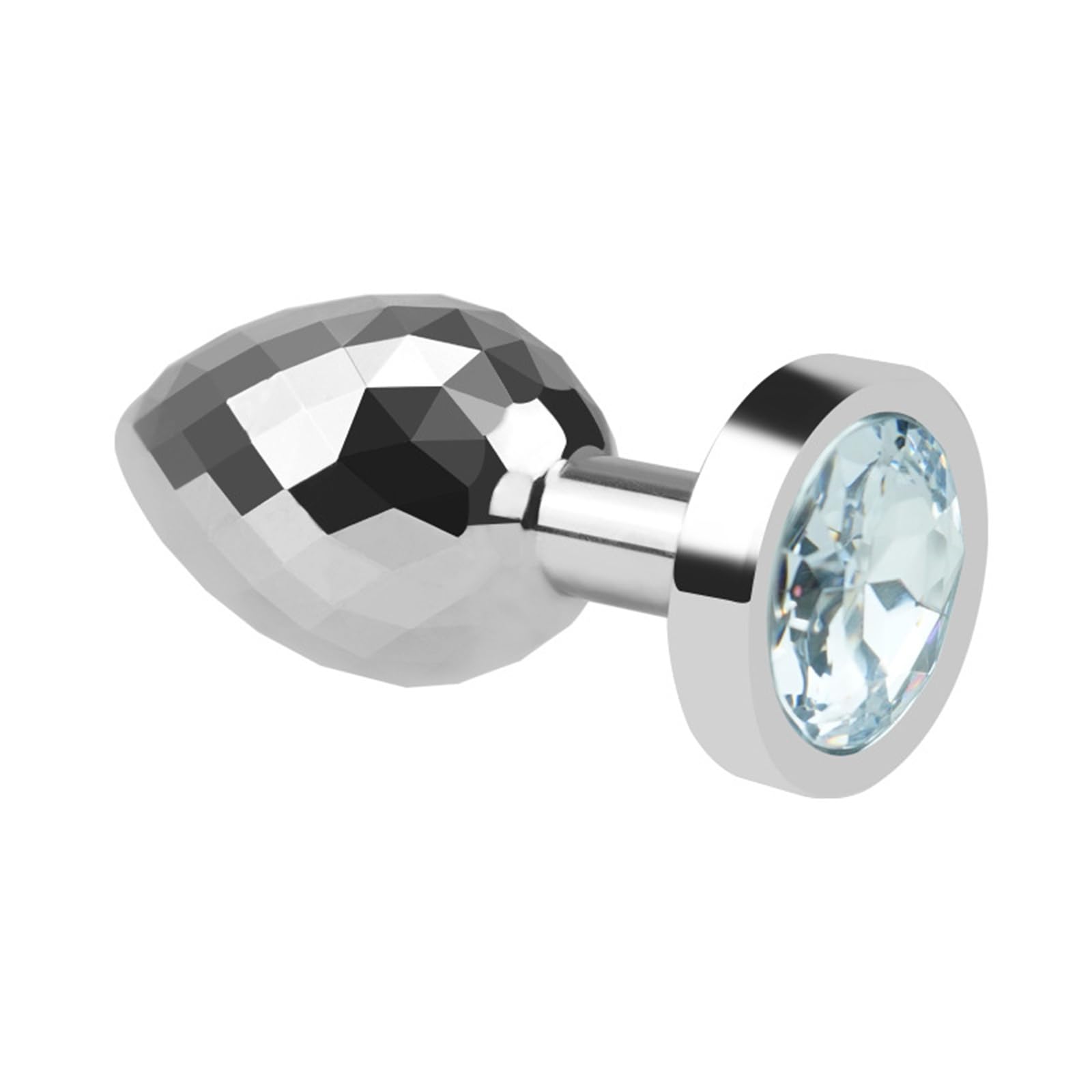 Amazon.com: Round Diamond Pattern Bullet Anal Plug with Jewelry Flared Base  Female Butt Plug Wearable Anal Plug Sex Toy : Health & Household
