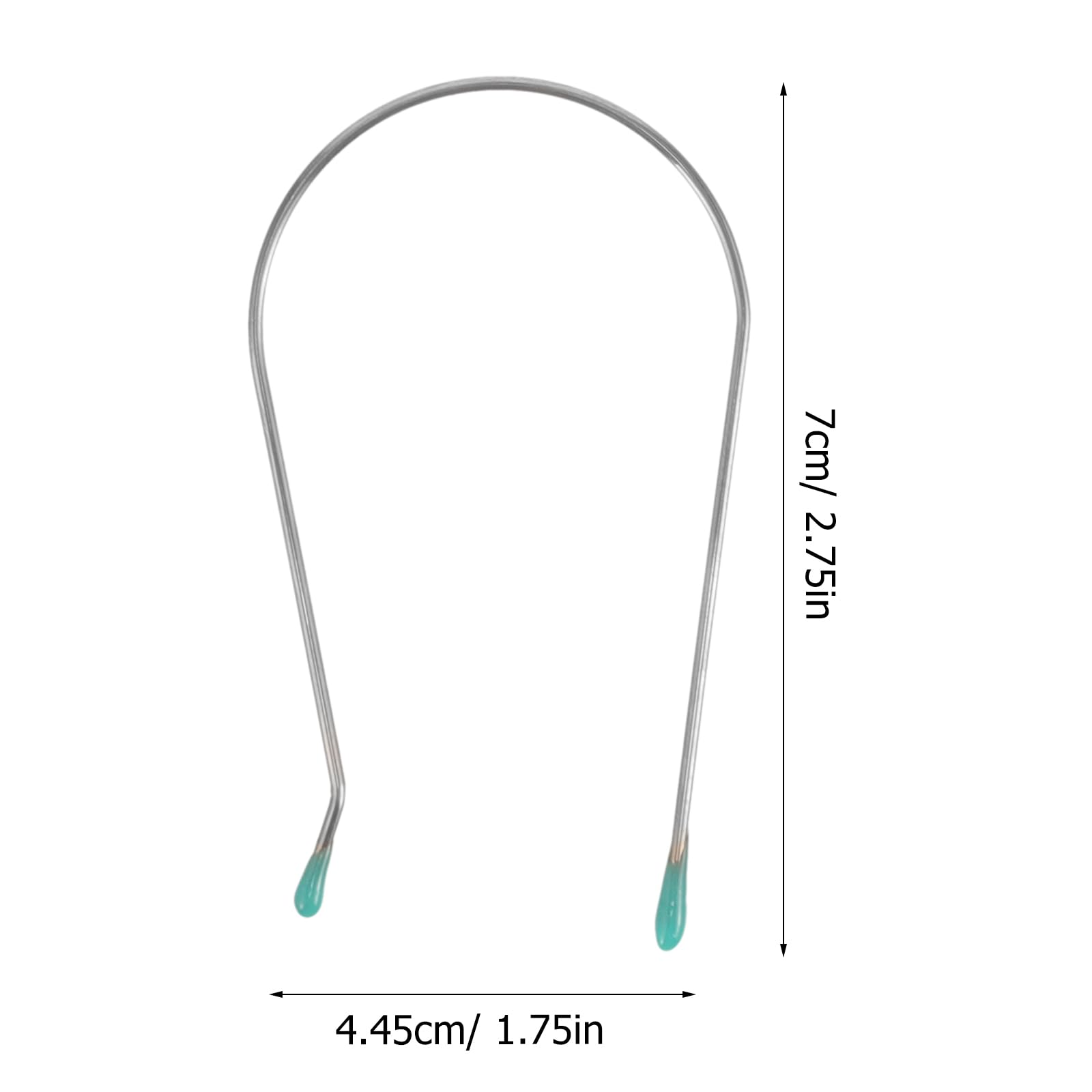 Baluue Electric Heating Curling Clips U-Shaped Hair Curler Roller Replacement Pins for Secure Styling at Home and Travel - Image 2