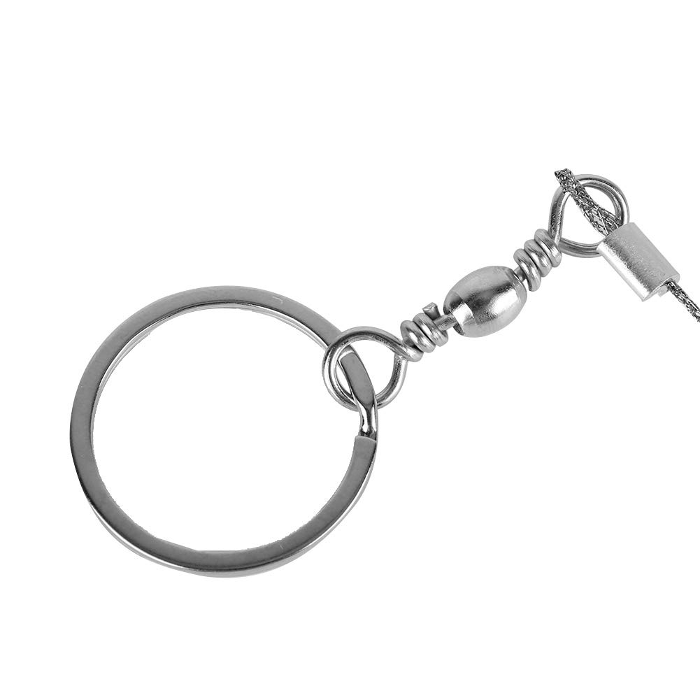 Wire Saw, Rope Saw Camping Saw Universal Portable Stainless Steel Wire Survival Saw 360 Lifesaving Saw for Camping Emergency Lifesaving