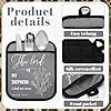 LemonRoad 12 Pcs Mother's Day Christian Gift for Kitchen Women Mom Religious Christian Gifts Earth Tone Botanical Gloves Pads Bulk Bible Verse Oven Mitts Set for Baking Cooking Kitchen Pot Holders #1