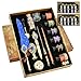 Produktbild Hethrone Kalligraphie Stift Set Dip Pen und Tinte Set Schreibfeder handlettering stifte mit 10 Schreibfedern, Stifthalter und Schwarzer Tinte in Geschenkbox