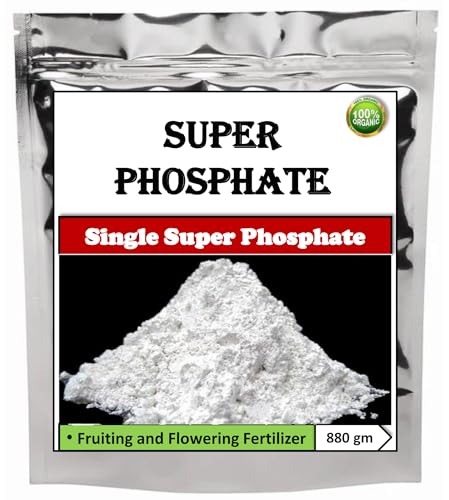 Image of Organic Single Super Phosphate (SSP) Essential Fertilizer All Purpose for Fruiting and Flowering Plants 880gm
