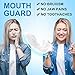 Mouth Guards, 4 PCS Moldable Mouth Guards for Clenching Bruxism, Sport Athletic, Whitening Tray - TMJ & Eliminates Teeth Clenching
