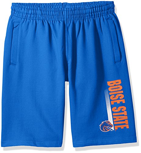 NCAA Boise State Broncos CVC Fleece Shorts, Royal Blue, Large