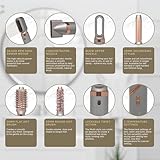 Paul Anthony 'MACH 2' 1000W Multi-Function Folding Blow Dryer and Hair Styler, High Power Motor, 3 Temprature Settings, Lockable Twist Design, 6X Lockable Attachments, Ideal for Men and Women H1201. - Image 5