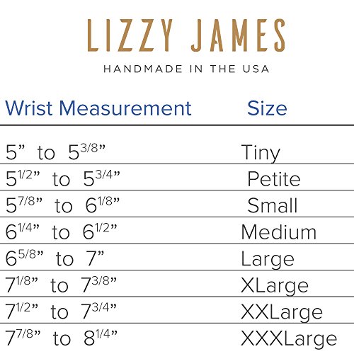 Lizzy James Mini Maxi Silver Plated Braided Leather Women's Wrap Bracelet (Natural Mocha, Small) #TOP2