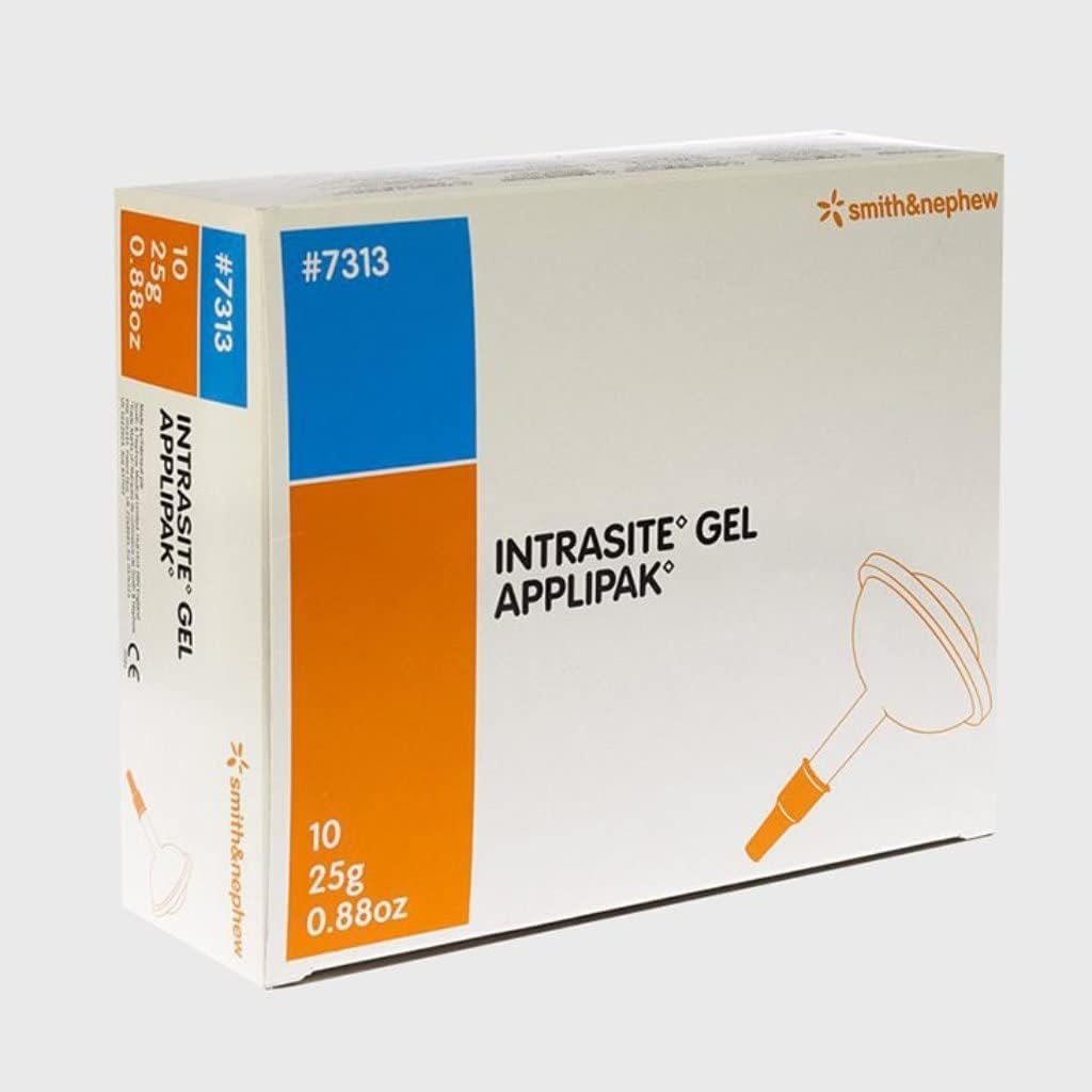 Kaxilu Intrasite Gel Applipak 25g Single Hydrogel Wound Dressing 66027313, Smith & Nephew, 10's Count
