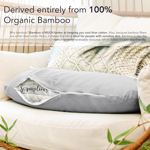 Image of Honeydew Scrumptious Travel Pillow - Made in USA with Cooling Copper Gel Fill - CertiPUR Certified - Adjustable Travel Companion for Airplane & Traveling - Ergonomic Neck & Shoulder Support