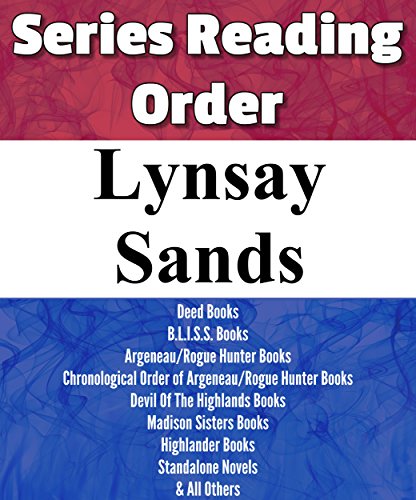 LYNSAY SANDS: SERIES READING ORDER: ARGENEAU/ROGUE HUNTER BOOKS, DEED ...