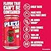 PLEZi FiZZ Cherry Limeade Sparkling Juice - Healthy Soda Alternative with Real Fruit Juice, No Added Sugar - Low Sugar Sparkling Drink - Good Source of Fiber, 12 Fl Oz (12 Pack)
