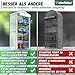 Heimfleiss® Foliengewächshaus mit 4 Ebenen | Balkon Gewächshaus klein | Garten Anzuchthaus Sturm- & Winterfest | Pflanzenzelt aus Folie & Metallgestell | Anzuchtregal Greenhouse Balkongewächshaus