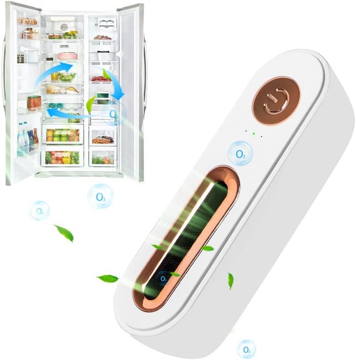Fridge Deodorizer Reusable for Air Refresh, Portable Odor Absorber With More Effective Than Baking Soda and Charcoal Bags, Odor Eliminator for Strong Odor of Fridge