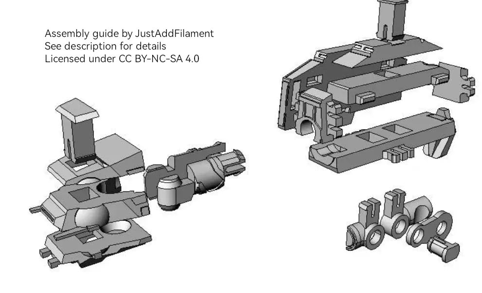 Beoals at-at Kit Card Model with Mini T-47 Airspeeder,Inspired Collectible Display Piece, Multicolor - Image 4 thumbnail