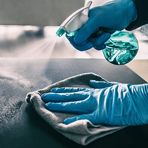 Fityou Nitrile Disposable Gloves Latex Free Powder Free Non-Sterile Thickness 3Mil Safety Gloves For Household, Cooking And Industrial Blue, Small, 100Pcs #TOP4