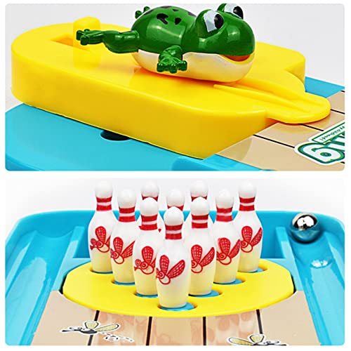 Edenedges New Frog Bowling Set, Party Favors Tabletop Bowling Game Desk #TOP2