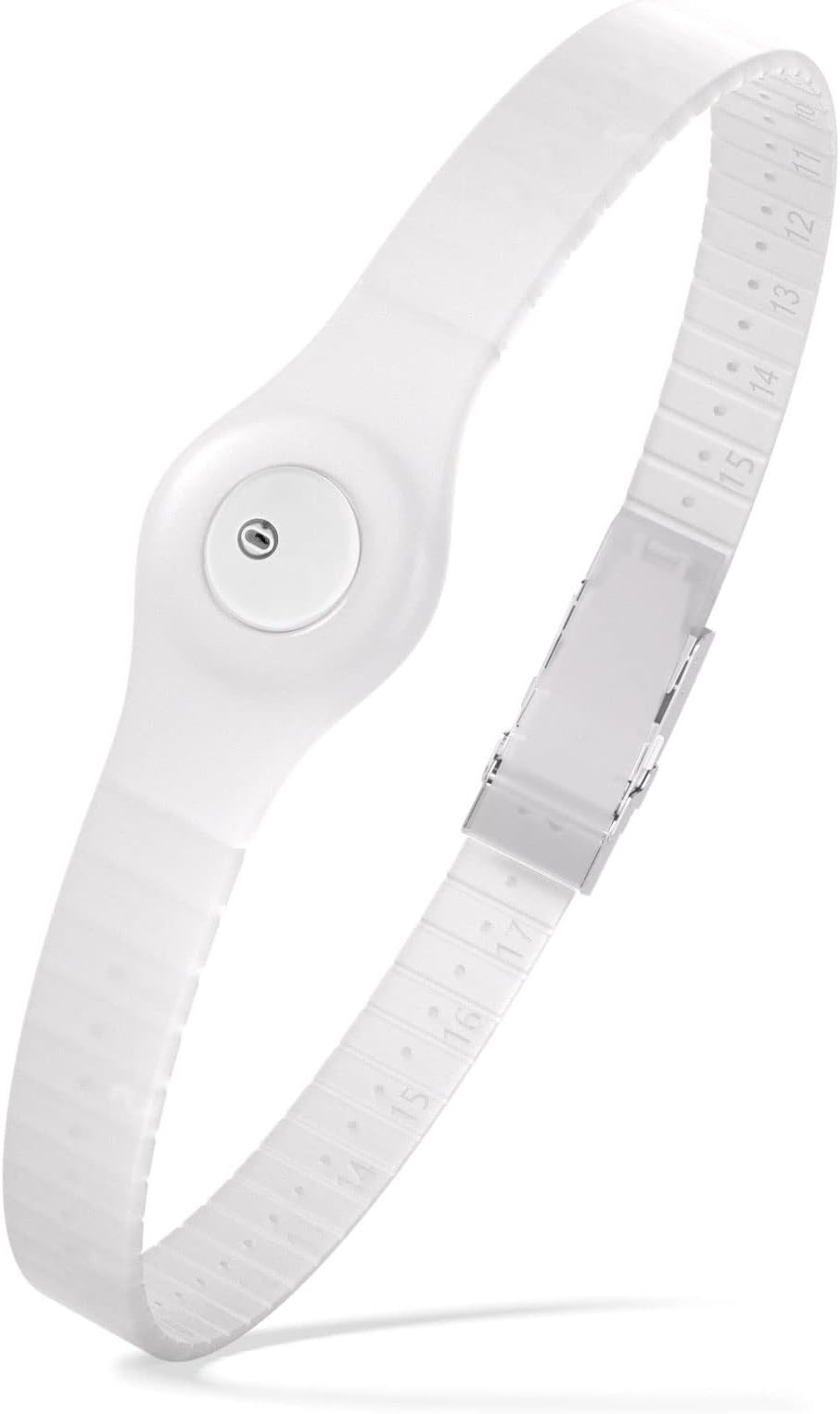 Glucose Monitor Sensor Cover Armband Compatible for Freestyle CGM Libre 3| Silicone Adjustable Trim to Fit, & Quickly Put-on- Waterproof, Hypoallergenic Transparent