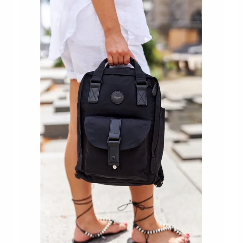 Image of MOCA Himwari Series Waterproof 13-Inch Laptop Backpack for Mens & Womens - Lightweight Multi-Pocket Travel, Work, & College School Daypack Men Women Teens