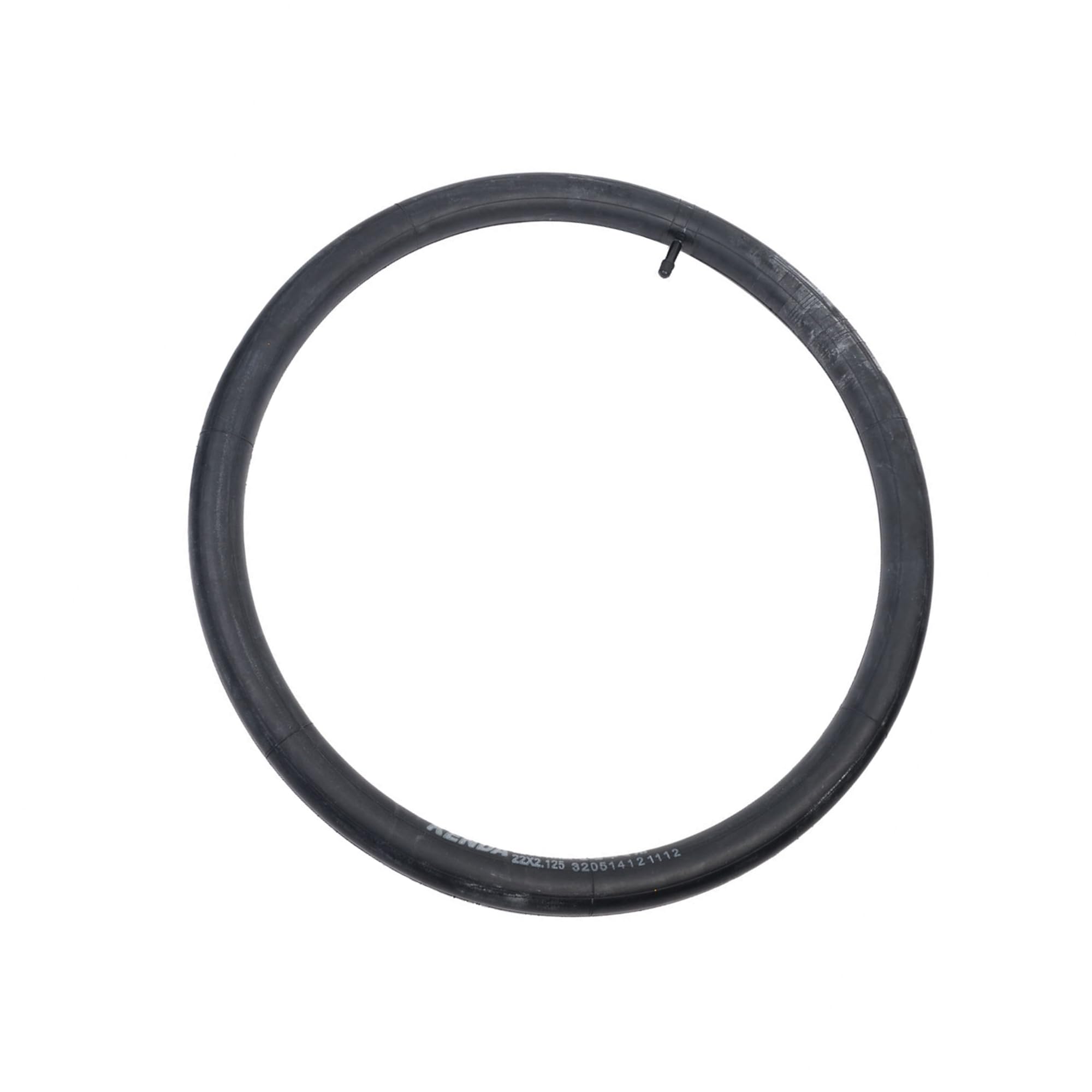 Motoforti American Type Valve Black Rubber Inner Tube 22 x 2.125 for Bike Bicycle Long-lasting