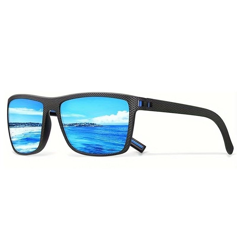 Tropic Blu - Polarised HD Sports Fasion Sunglasses for Men Sun Glasses Fishing Running Golf Sunglasses for Men Women with UV Protection (Blue Lens)