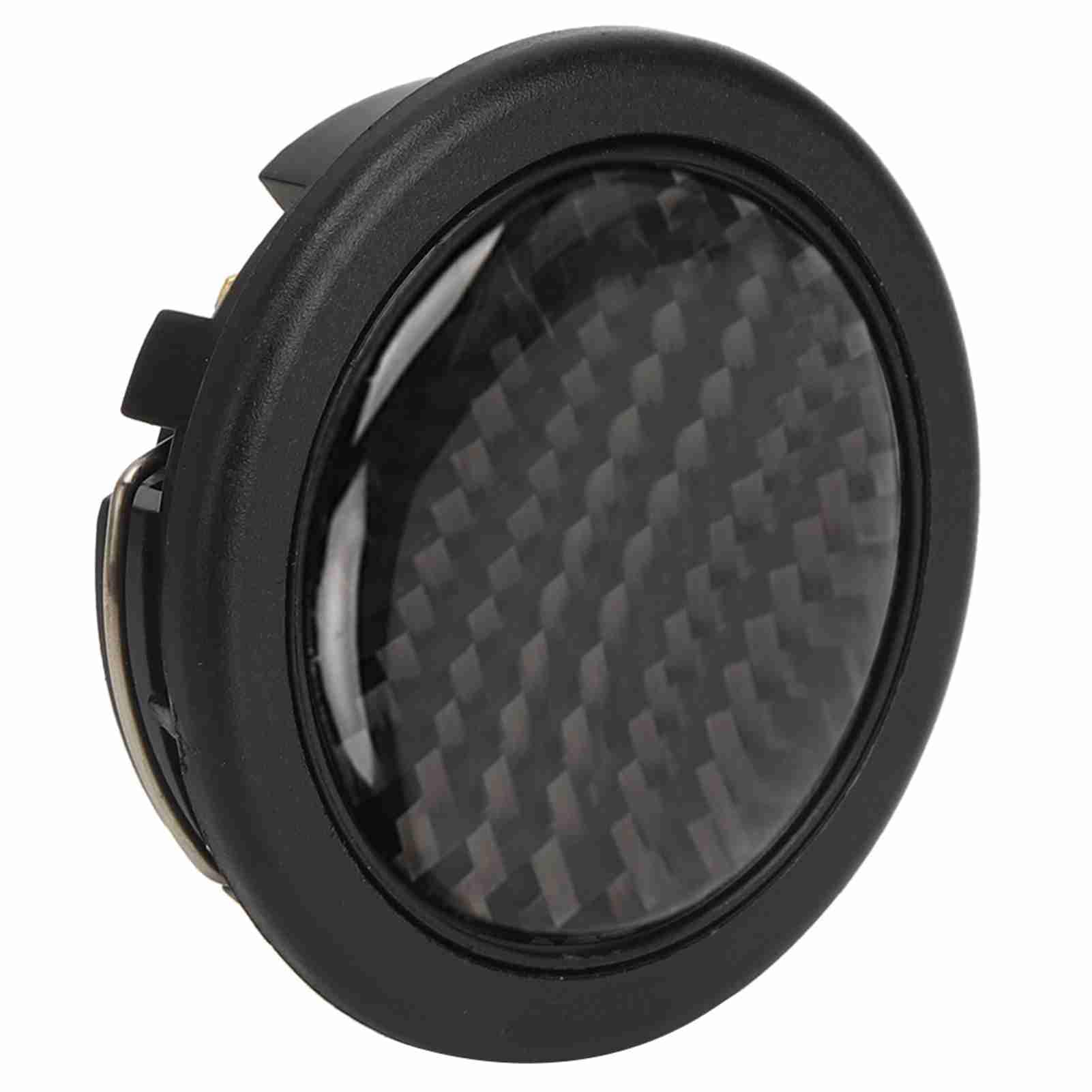 Clacson In Carbonio Sterzo Corno Pulsante 6 Bulloni