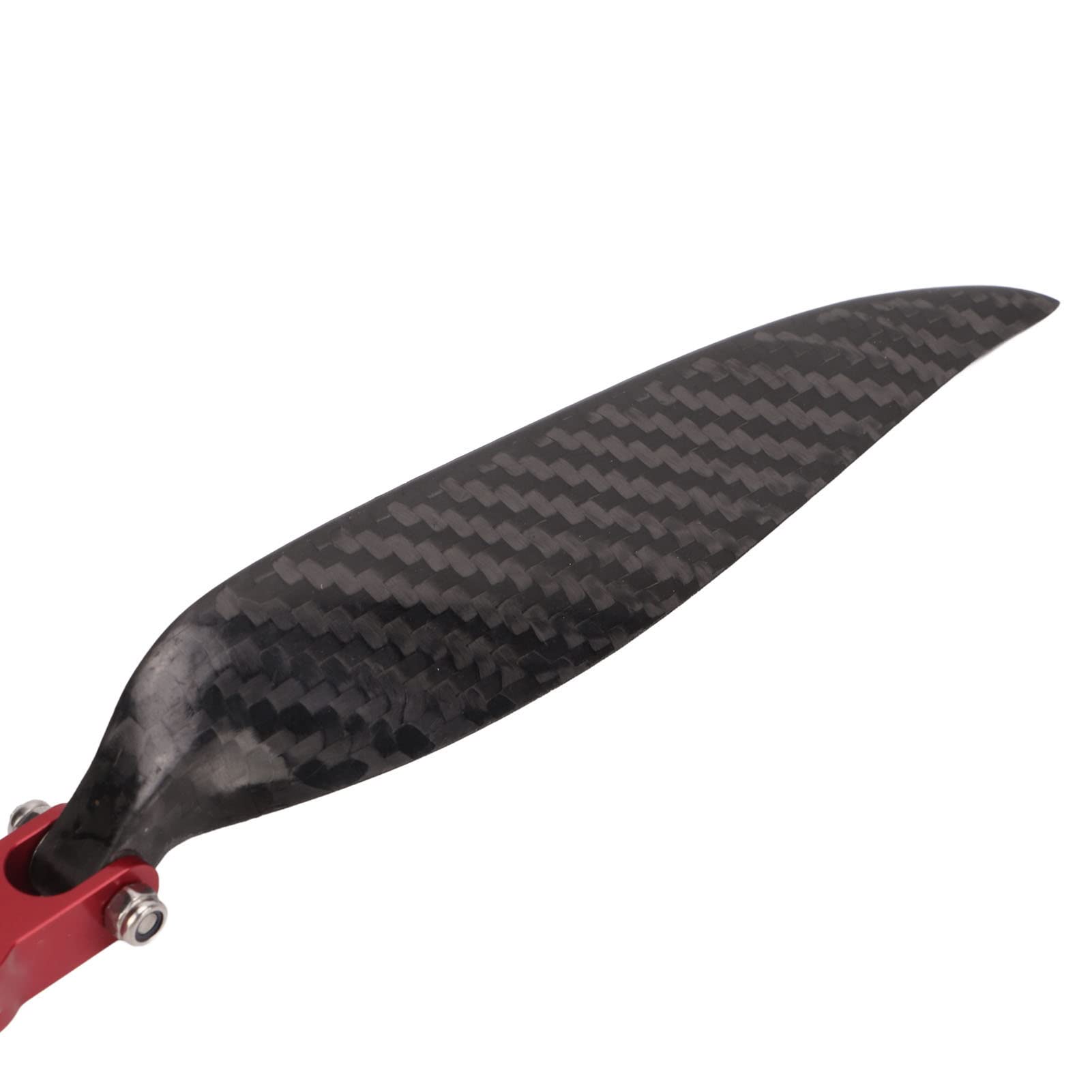 plplaaoo Hélice Plegable RC Fibra de Carbono Aleación de Aluminio Hoja Delgada de 325 mm Hélice de Drones de Alta eficiencia para Aviones de ala Fija Pieza de Repuesto Liviana y Duradera