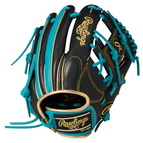 Rawlings Baseball Gloves, Junior, Hyper TECH Color SYNC, All-Around GJ6HTCN6L,
