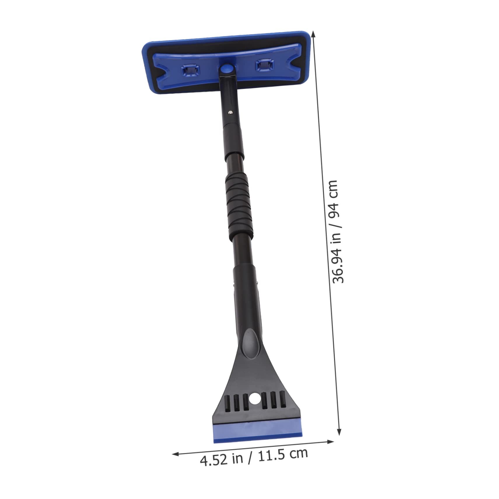 Grattoir à Glace pour Voiture, Brosse Télescopique 7 Angles, Aluminium