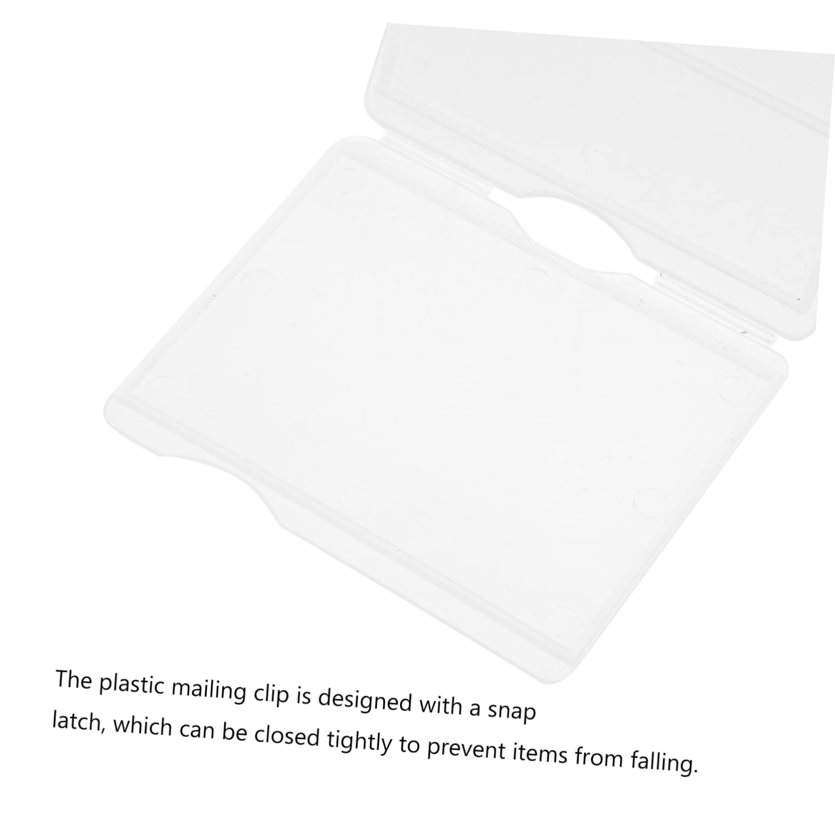 SOLUSTRE 100piezas Caja De Diapositivas Transparente Para Guardar De Caja Para De Accesorios Para Para Uso La Escuela