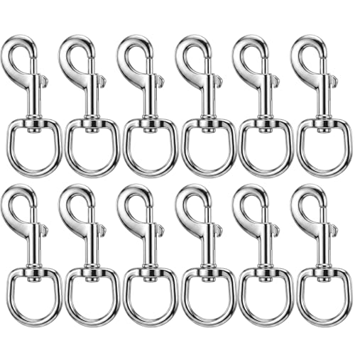 Mousquetons pivotants en acier inoxydable Therwen de 70 mm robustes