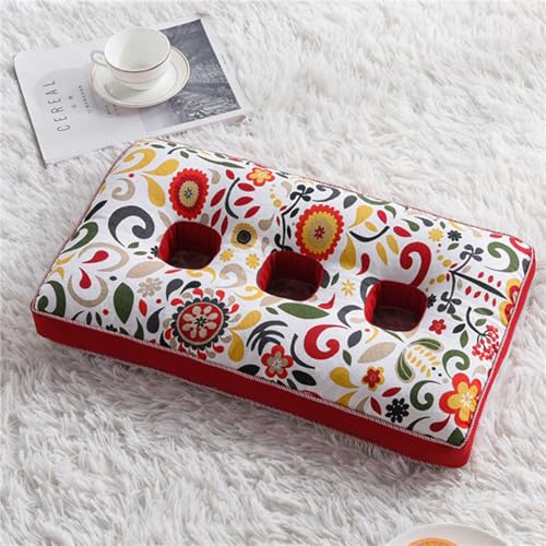 WSNCXFW Ear Piercing Pillow with 3 holes, Ear protection pillow,Mini Ear Hole Pillow,for CNH and Ear Pain Ear Inflammation Pressure Sores,N