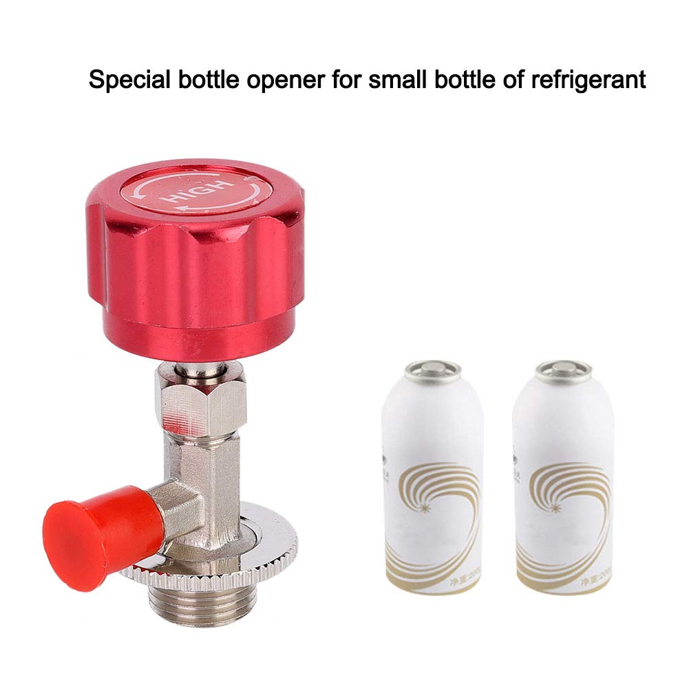 For R22 R134a R410A 1/4 SAE Auto AC Can Tap Valve Bottle Opener - Foto 6