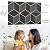 12Pack Acoustic Panels, Self-Adhesive Sound Proof Panels for Walls, Decorative 3D Textured Printing Sound Dampening Panels Sound Absorption Tiles for Studio, Office, Home, 12×12×0.4", Black